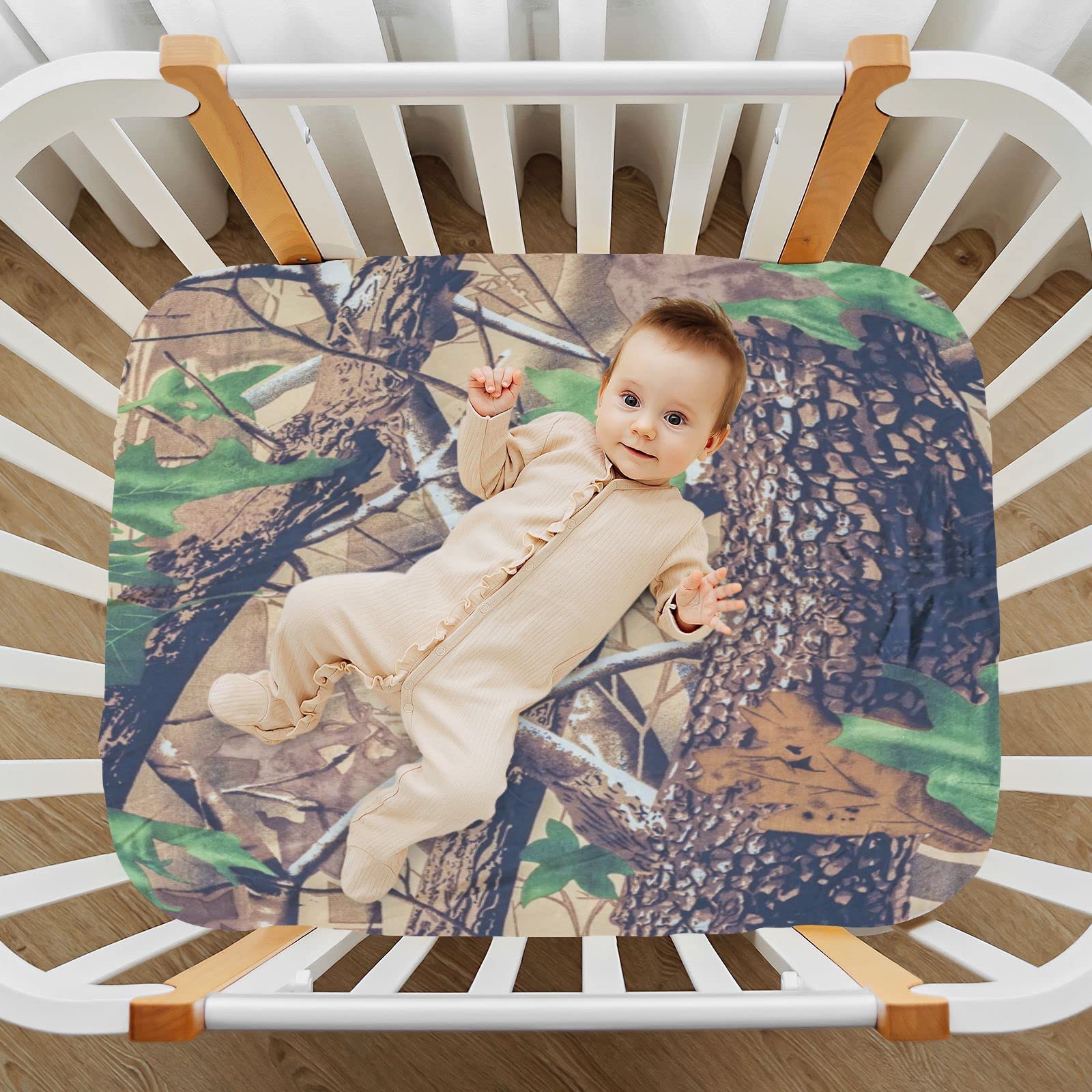 Keepreal fitted crib sheets machine washable—easy care for busy parents.