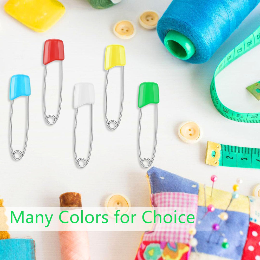 Keepsweat 2.2-inch diaper pins detail for strong holds on fabric
