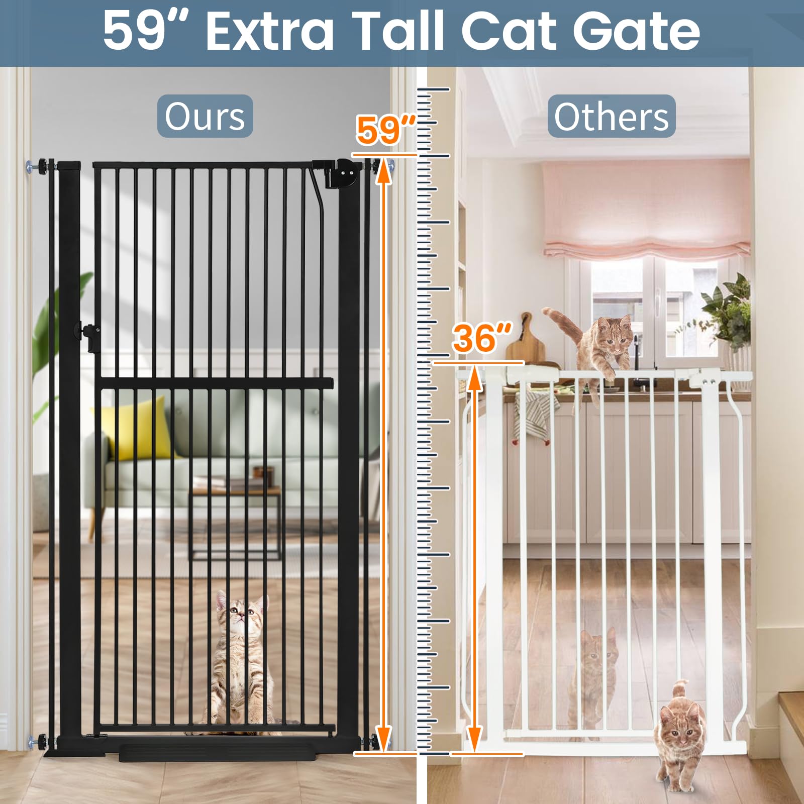 Keeric tall-gate automatic-closing-hold-open option image emphasizes hands-free control.