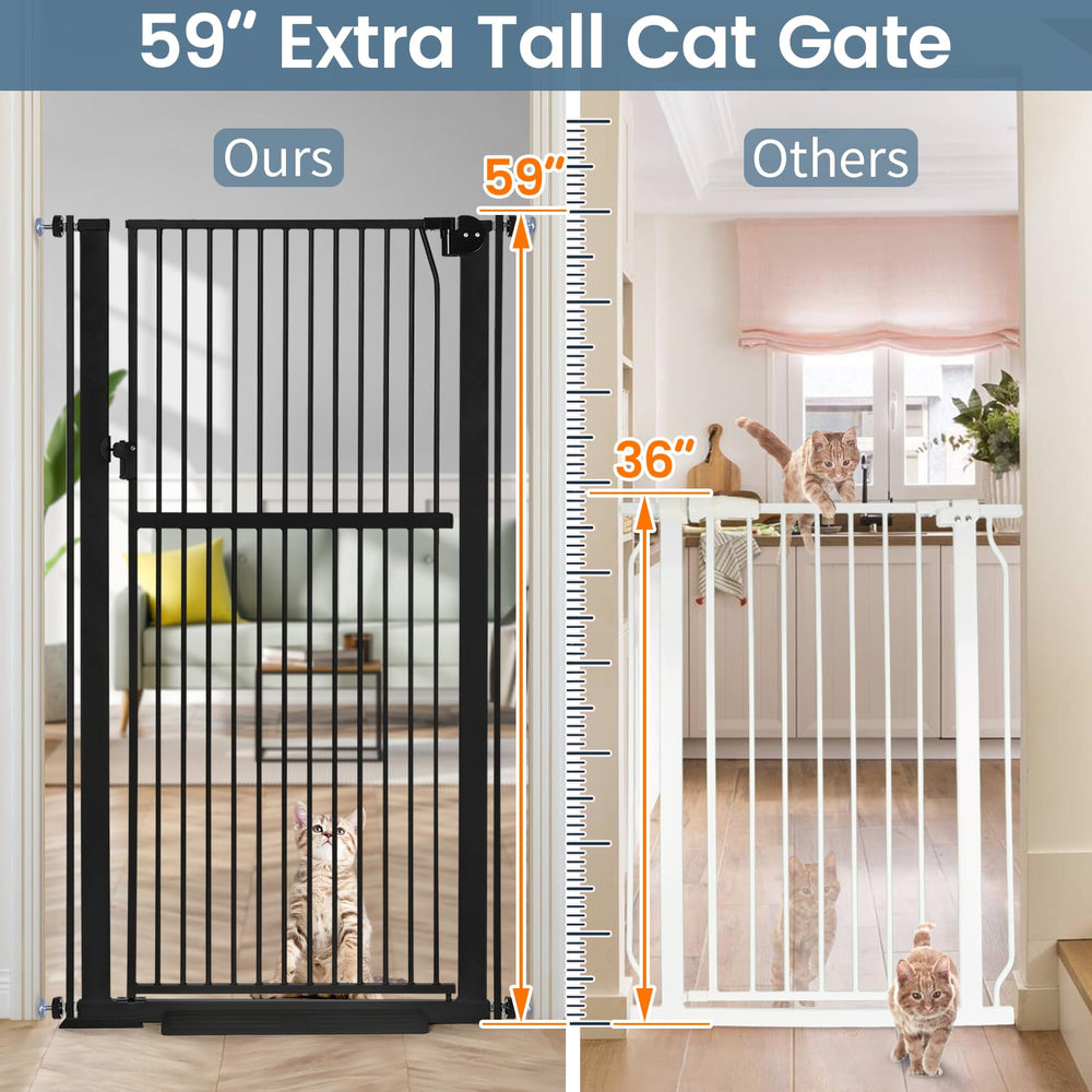 Keeric tall-gate automatic-closing-hold-open option image emphasizes hands-free control.