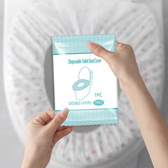 Keesoon dual-layer disposable cover keeps you dry during public restroom visits