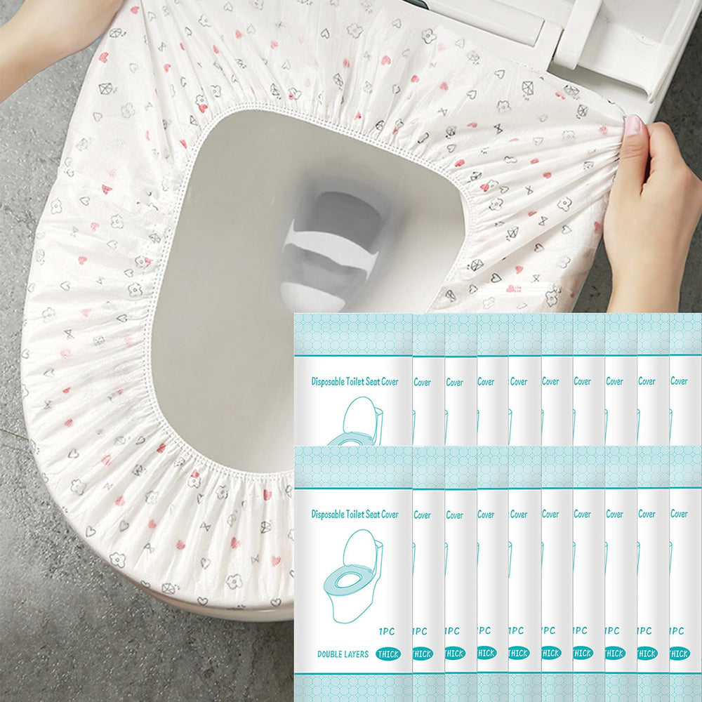 Keesoon disposable toilet seat cover in individual packaging for hygienic travel use