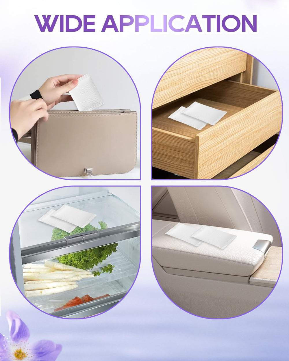 KeeTidy fresh-air effect depicted in a clean nursery environment.