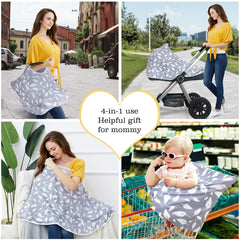 Kefee Kol shopping cart cover providing hygienic barrier on public trips