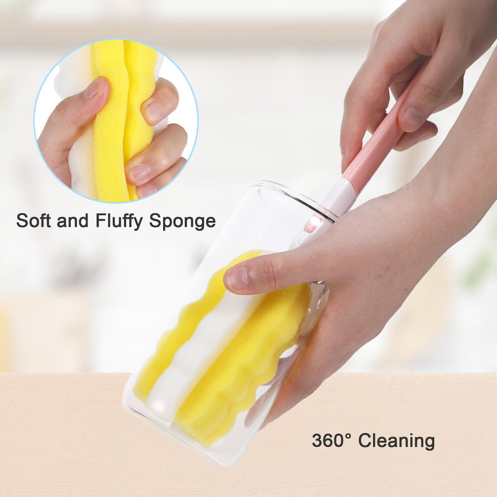 Keggaen bottle brush hook storage keeps cleaning tools dry and organized.