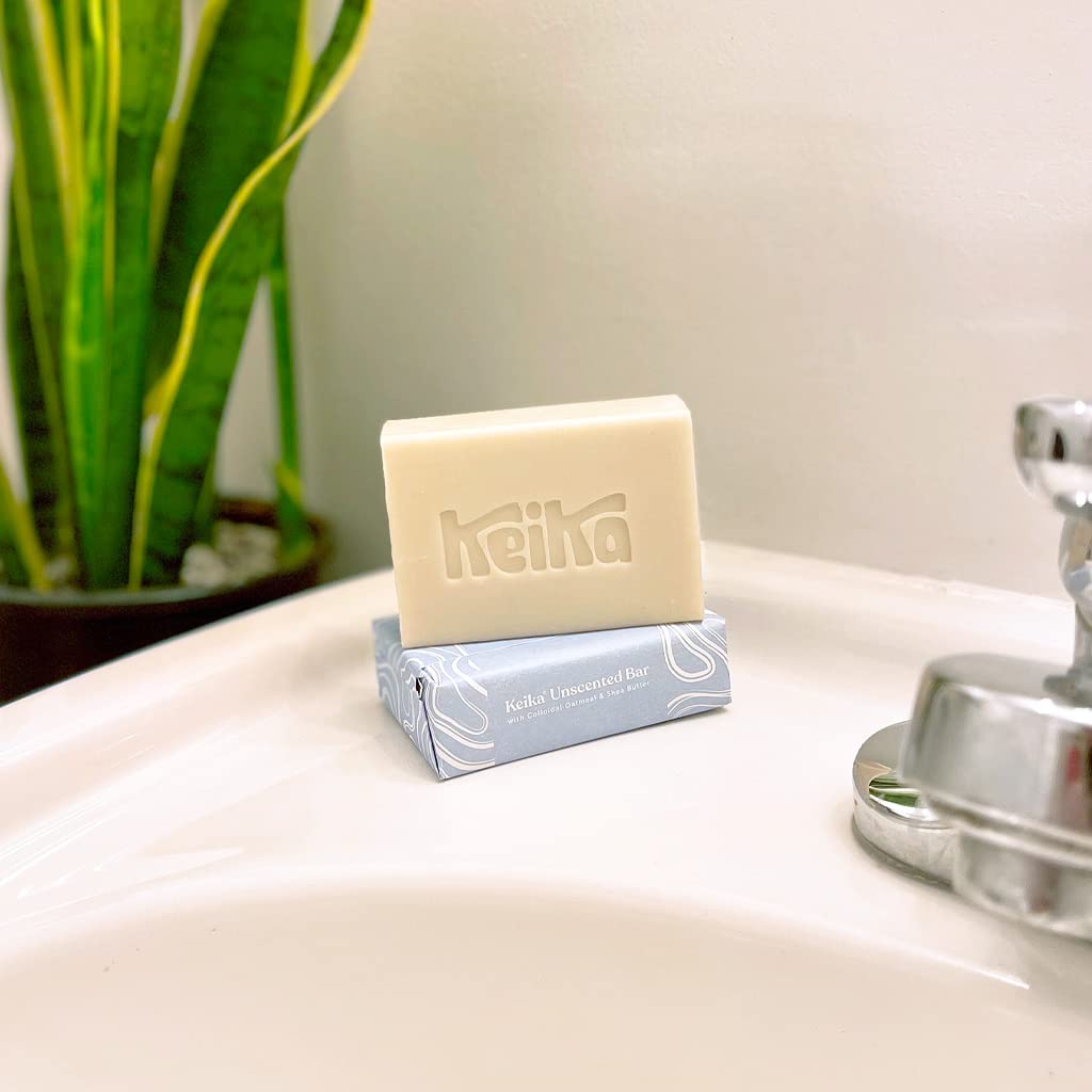Keika Baby Soap Bar family-use scene suggests versatile cleansing for all ages.