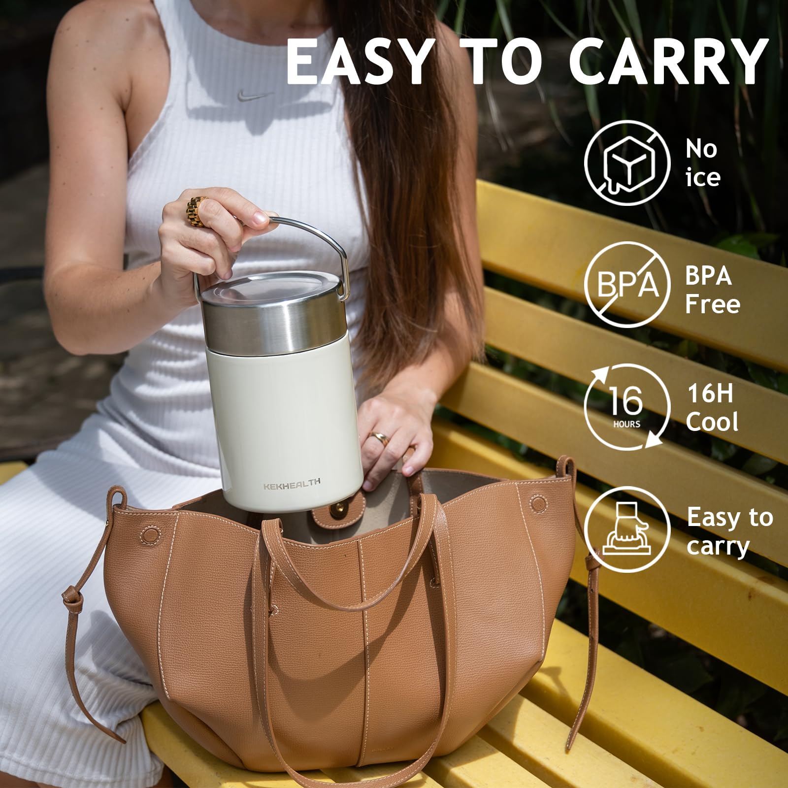KEKHEALTH high-efficiency gel ring delivers steady cooling for 14 hours.