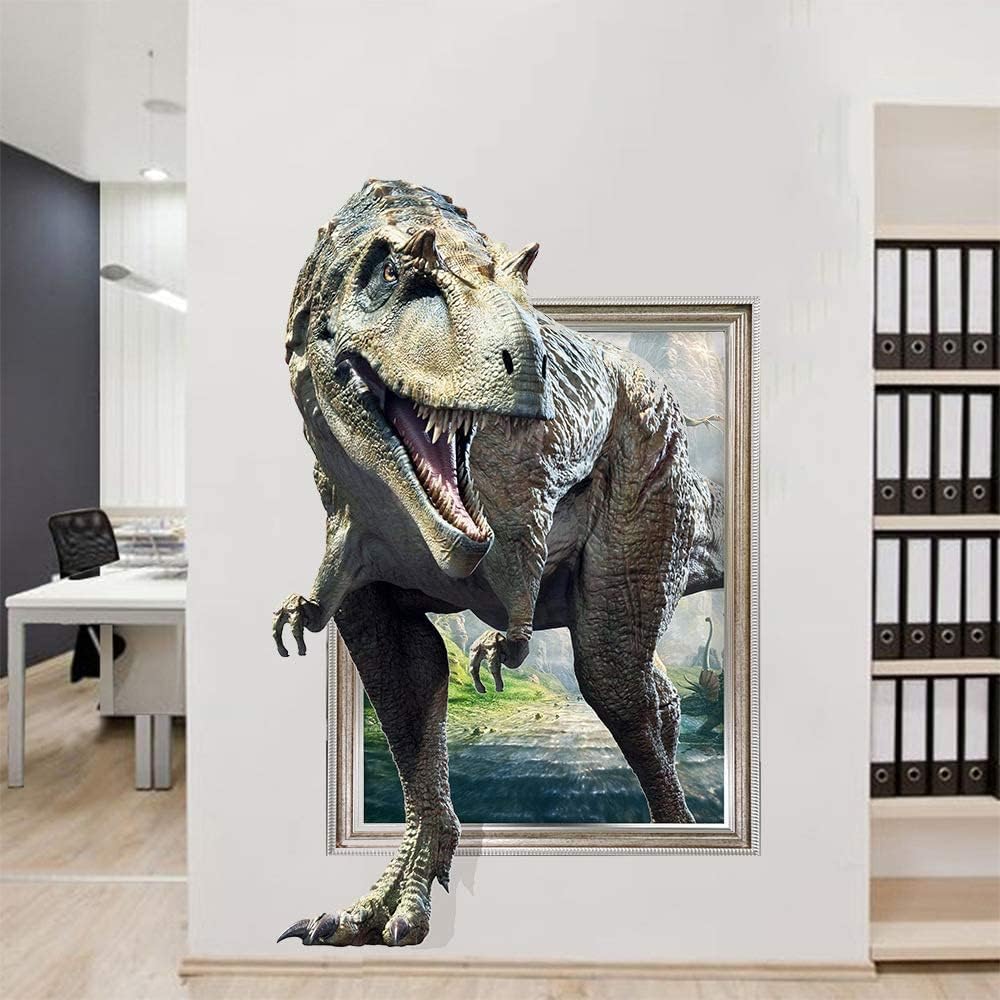 KeLay Fs kids room dinosaur decor brightens play space and imagination