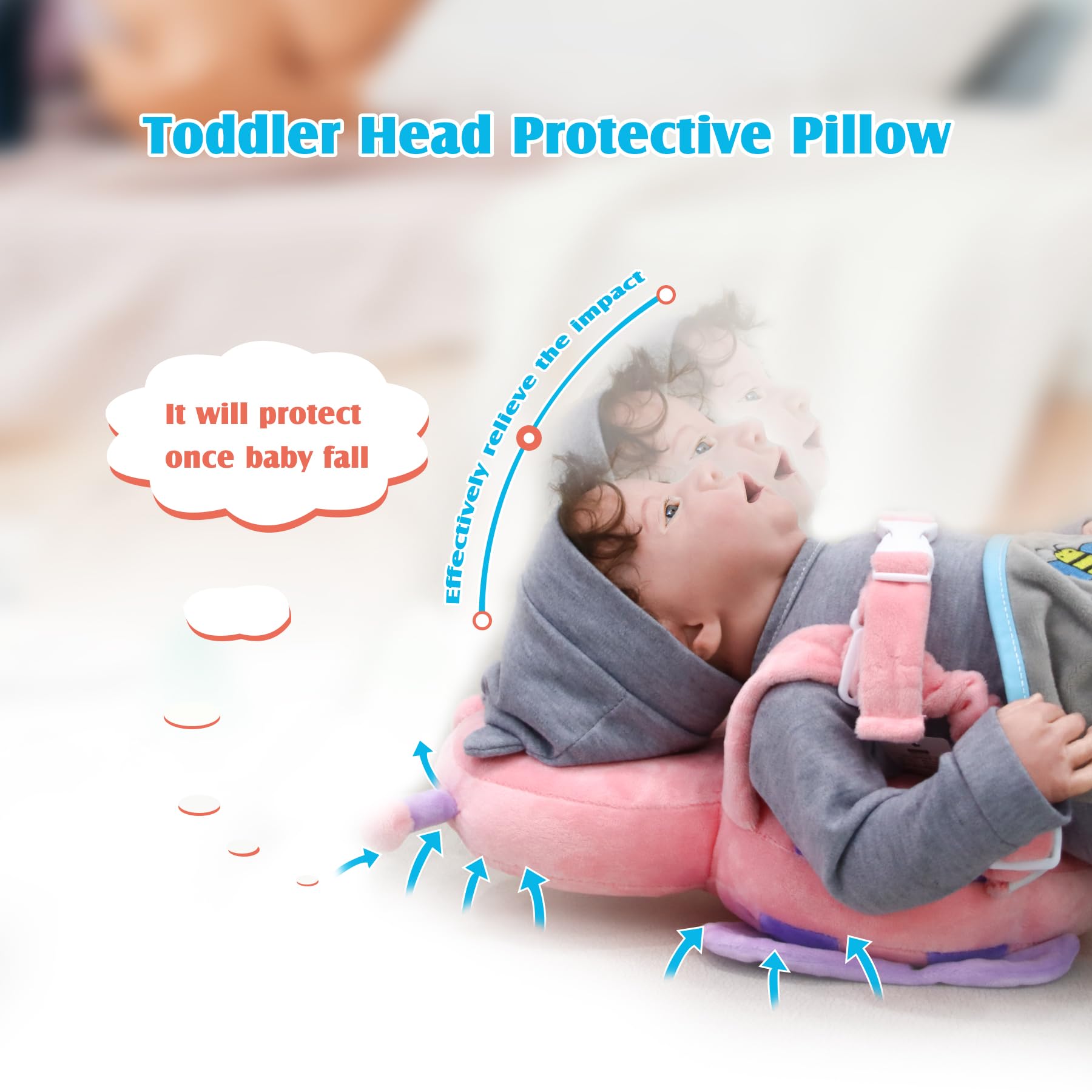 KELLODY anti-slip socks included for added toddler stability.