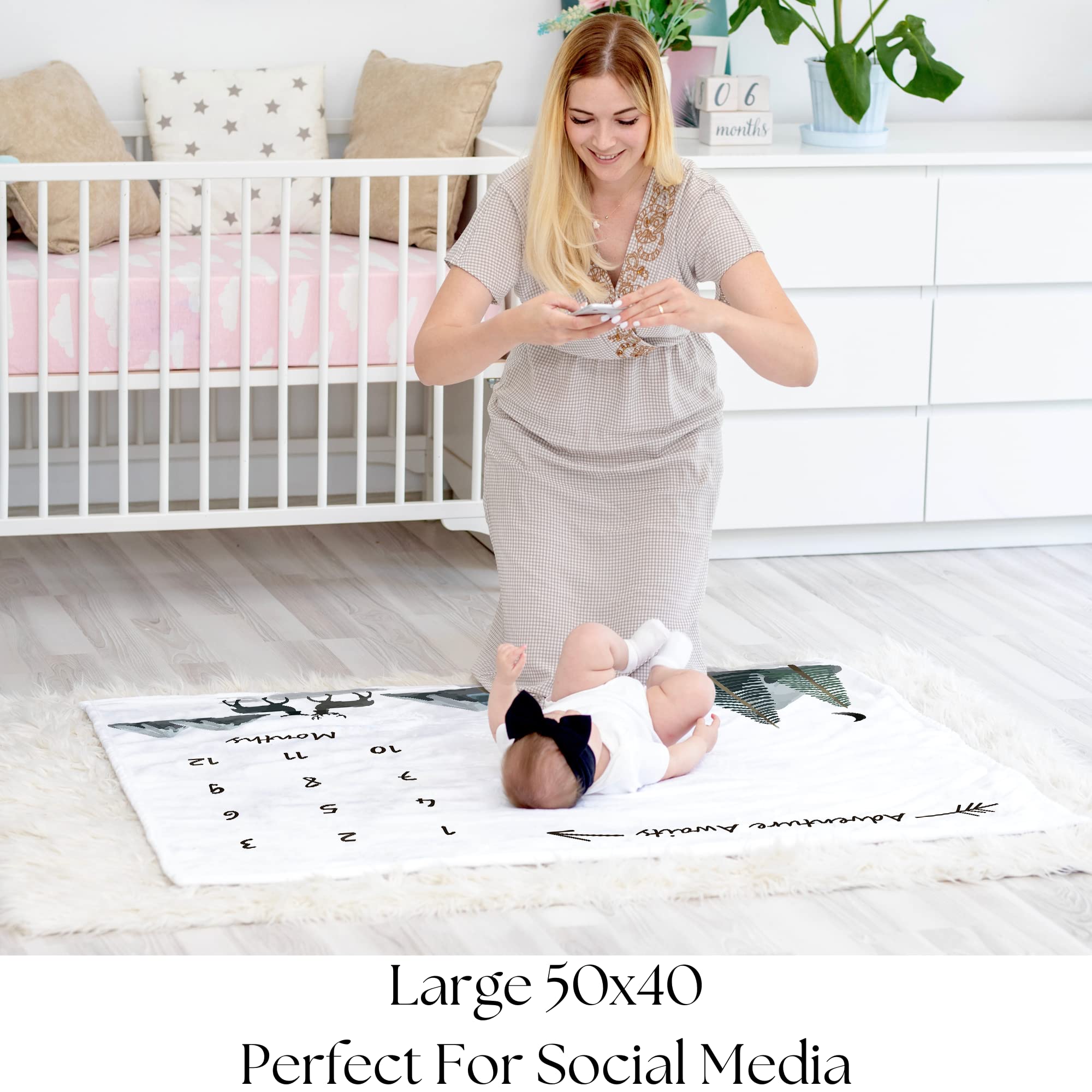 Kemina Blankets gift-ready packaging with felt frame adds a charming keepsake