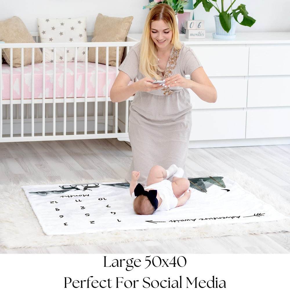 Kemina Blankets gift-ready packaging with felt frame adds a charming keepsake