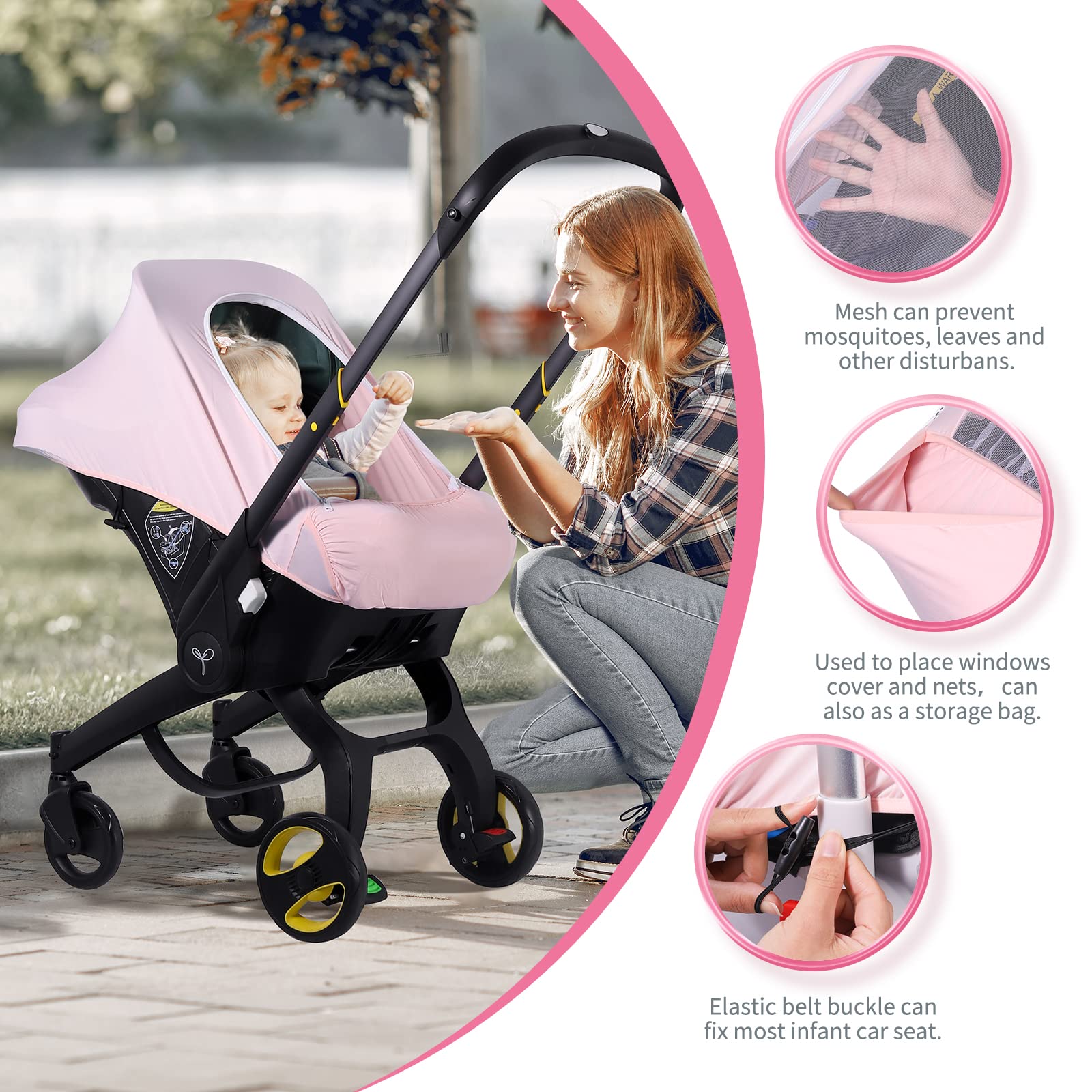 THE KENKYO kick-proof elastic bands keep the cover secure during active moments