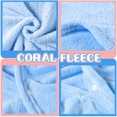 Kenning hooded towel purple features animal hood design for cute bath photos