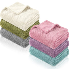 Kenning 6-pcs baby blanket pack: soft, versatile for nursery and travel.
