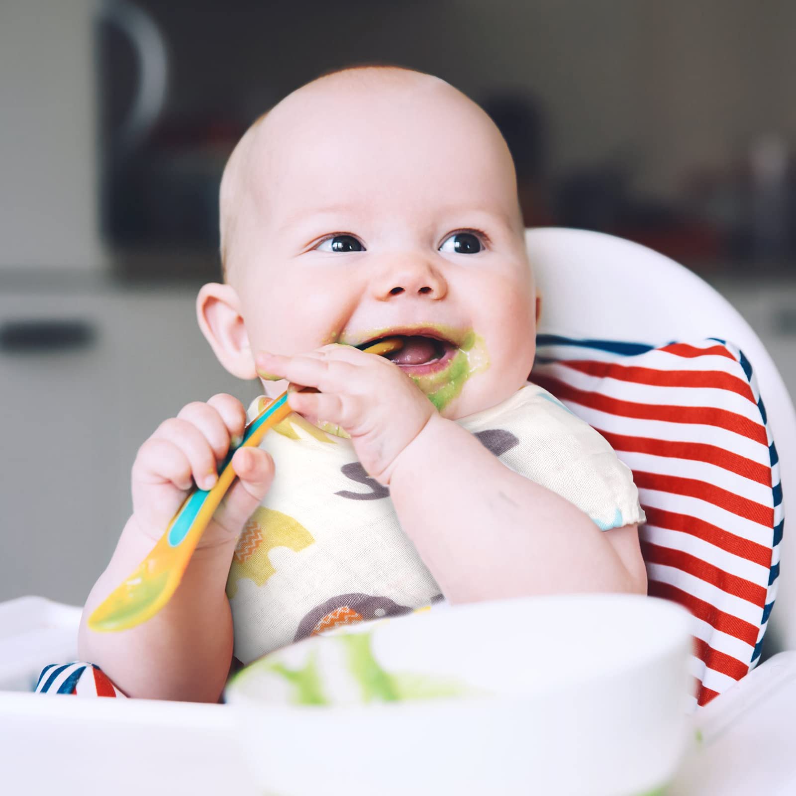 Kenning baby washcloths provide a soft touch for gentle cleaning.
