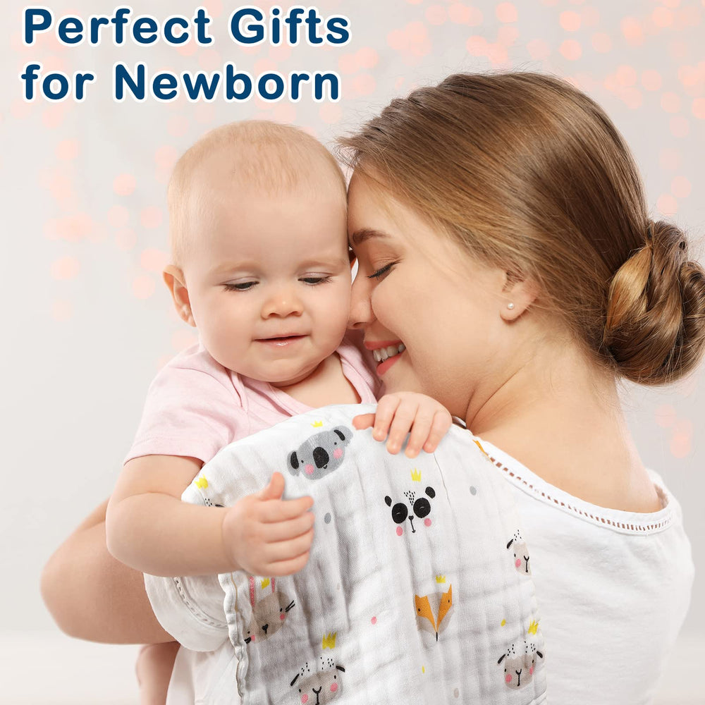 Kenning burp cloths are easy to clean and durable for daily use.