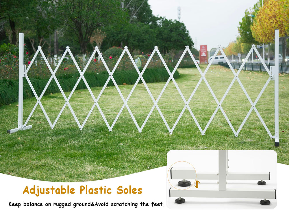 KENNISI metal expandable dog gate quick-assembly with included tools.