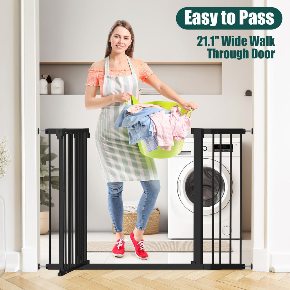 keny metal safety gate highlighting durable construction for daily use.