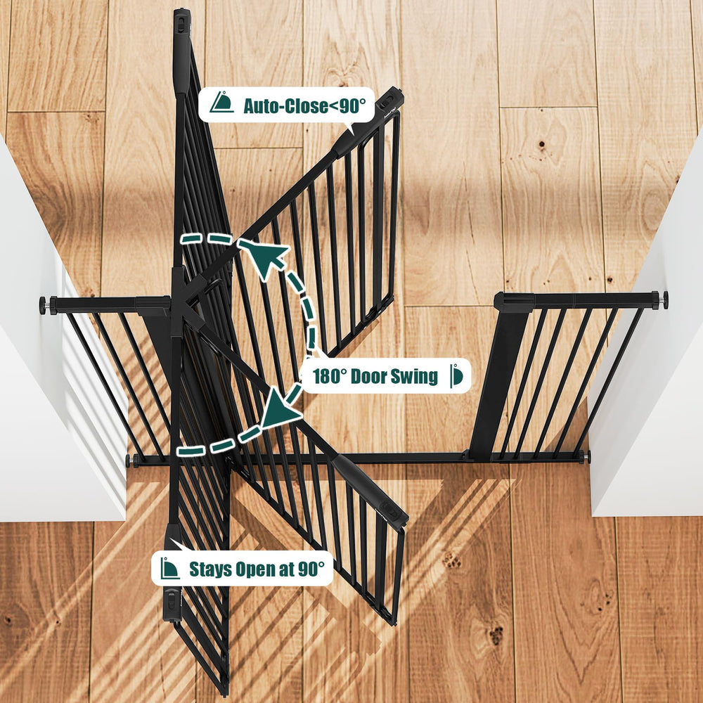 keny narrow 1.37-inch gap prevents small pets from squeezing through