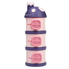 Keraendi formula dispenser on-the-go shows an open container for quick formula access.