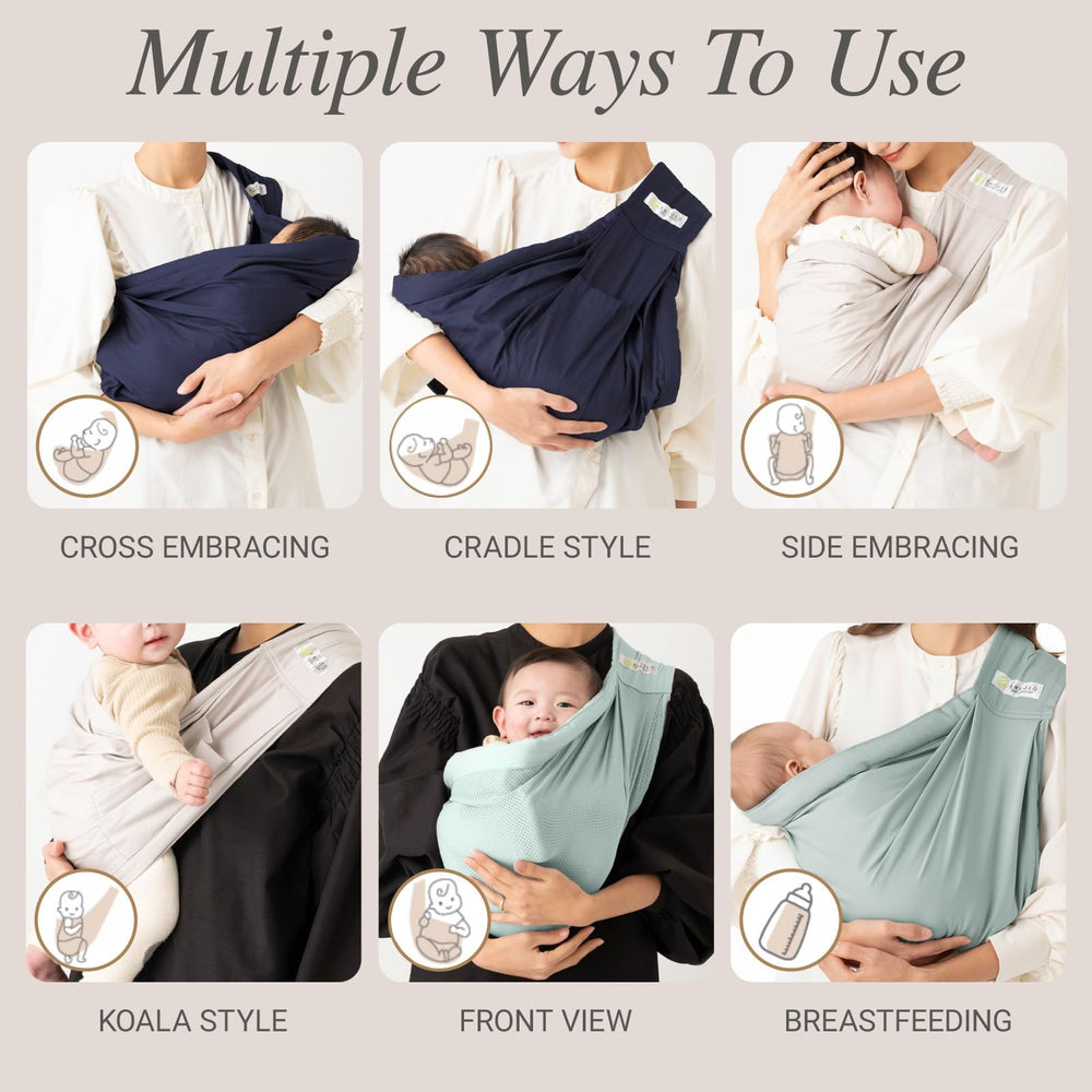 kerätä baby sling double-buckle security highlights secure carrying