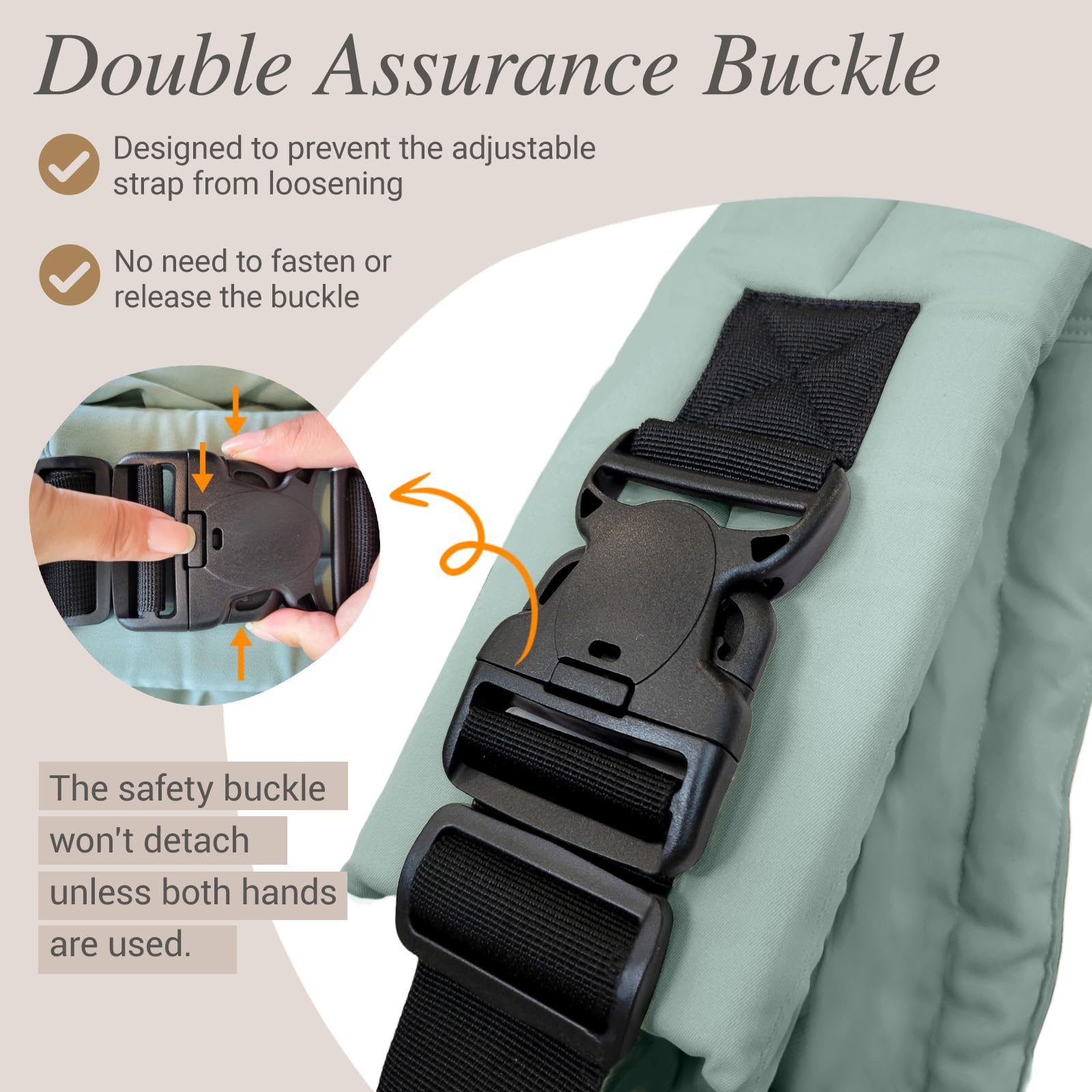 kerätä baby sling hip-carry helps distribute weight for hip carry