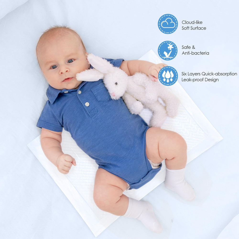 kerata leak-proof changing mat shows waterproof backing and sealed edges to protect surfaces