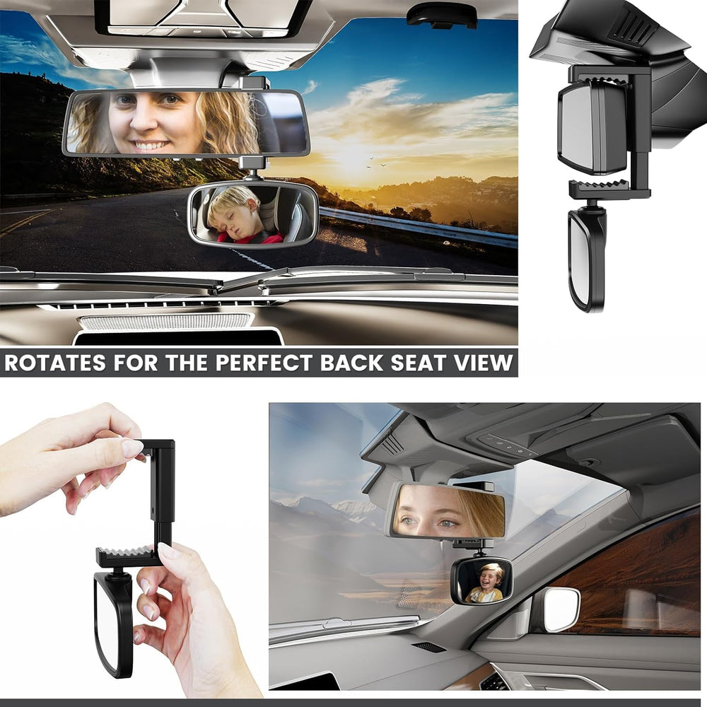 KERHAND UV-protective coating reduces glare for comfortable driving with baby.