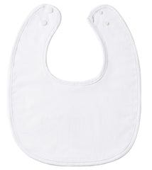 KESICI Baptism Bib ready for baby photos, draping nicely with christening attire.