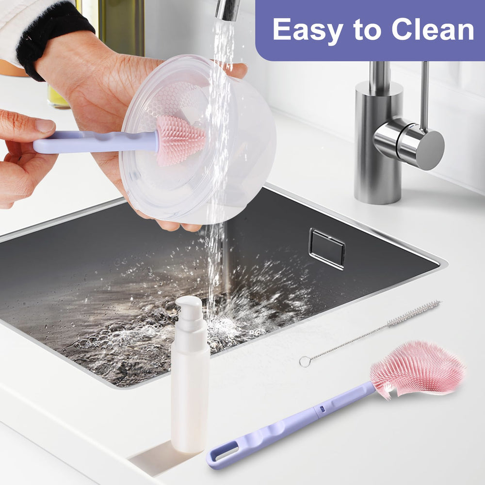 KEUYE travel box keeps the cleaning kit organized for trips and daycare