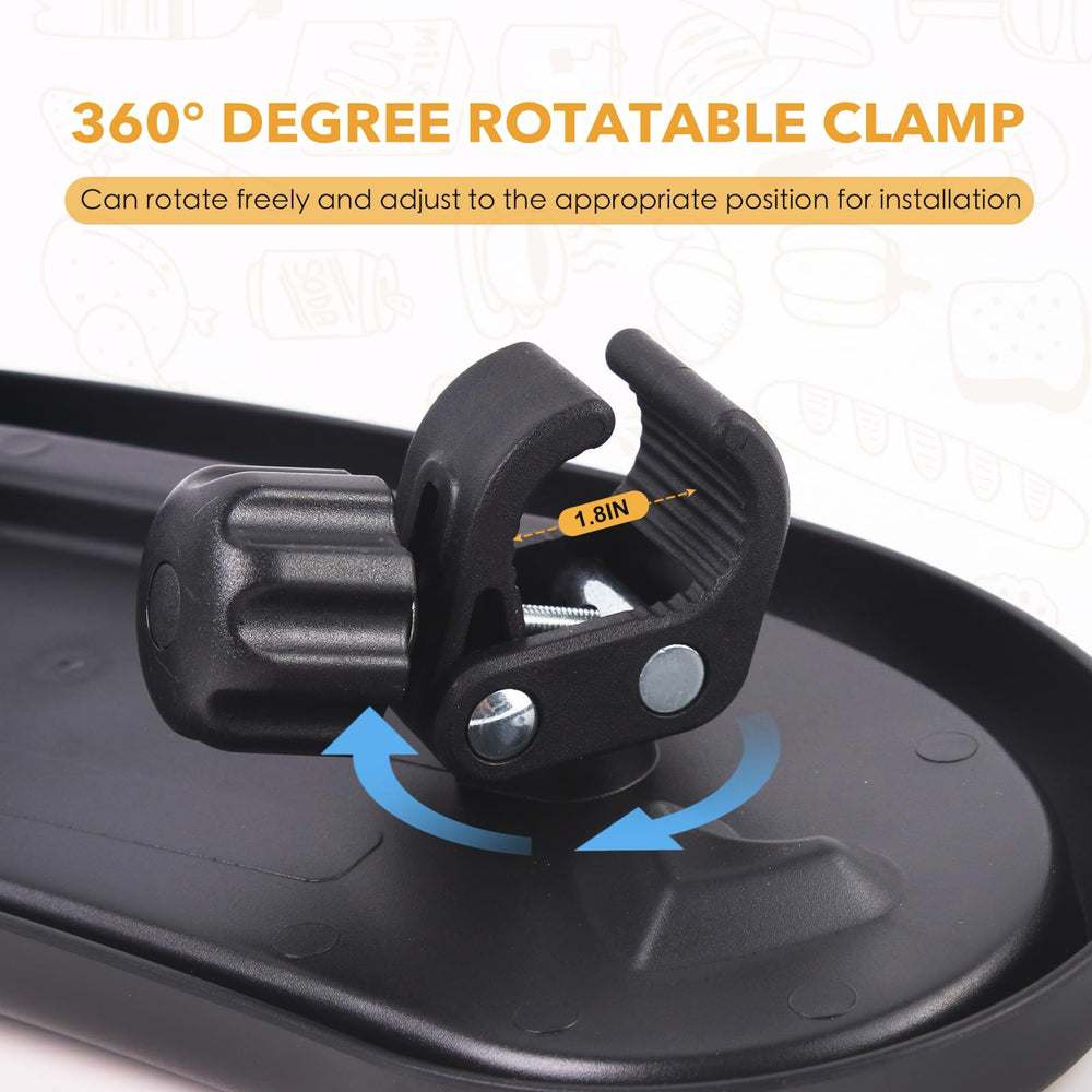 KEUYE Nuna snack tray 3-in-1 assembly demonstrates easy tool-free setup