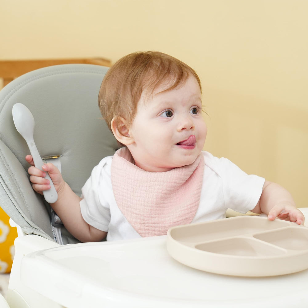 Kewlife gift Muslin Baby Bibs back fleece, quick-dry moisture control