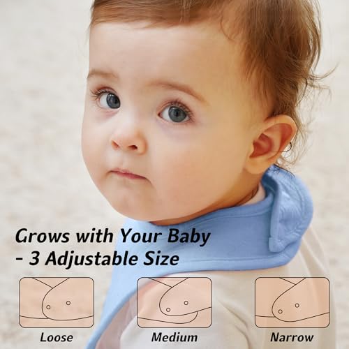 Kewlife Gift bibs in use as teething bibs and burp cloths during feeding