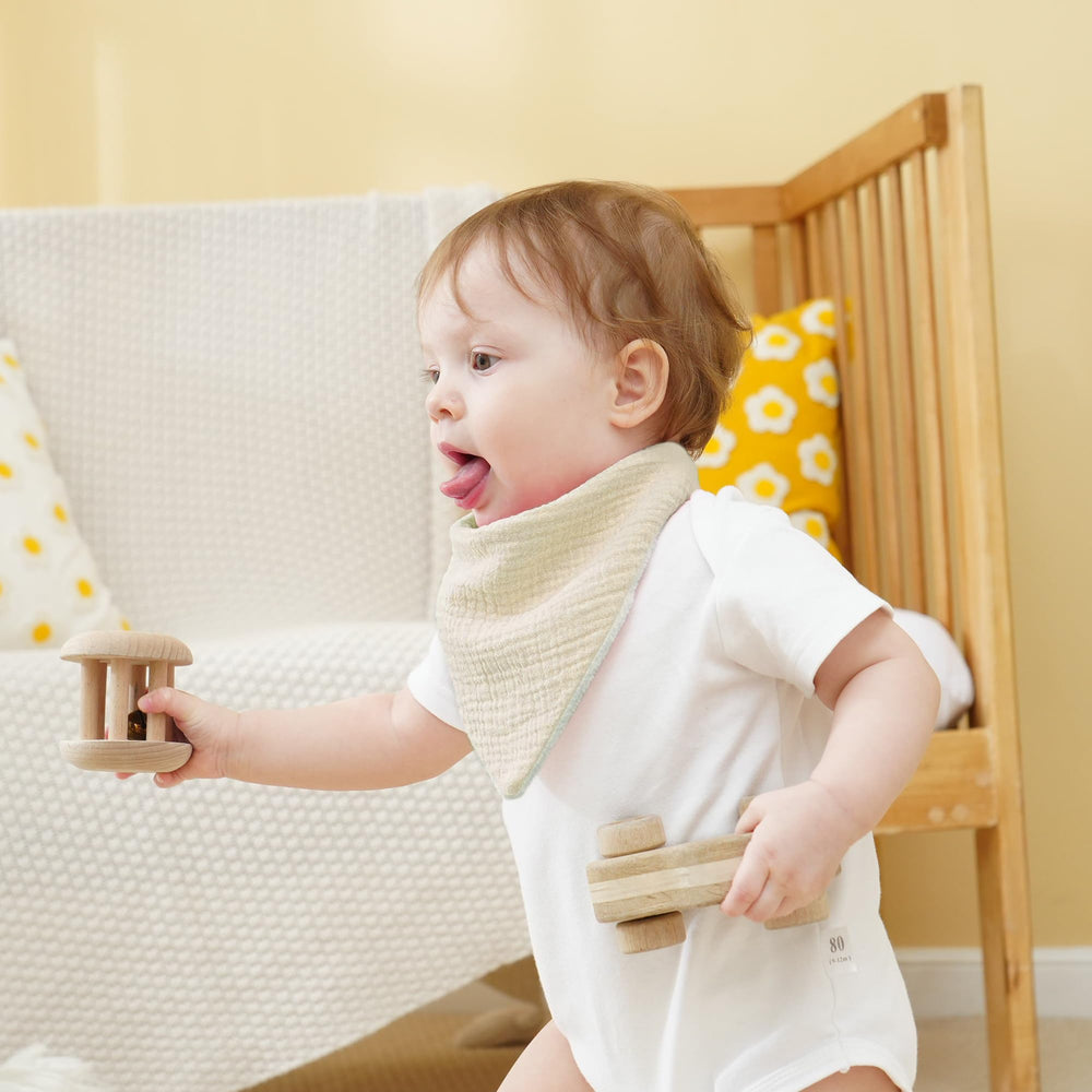 Kewlife Gift muslin bibs gift-ready packaging