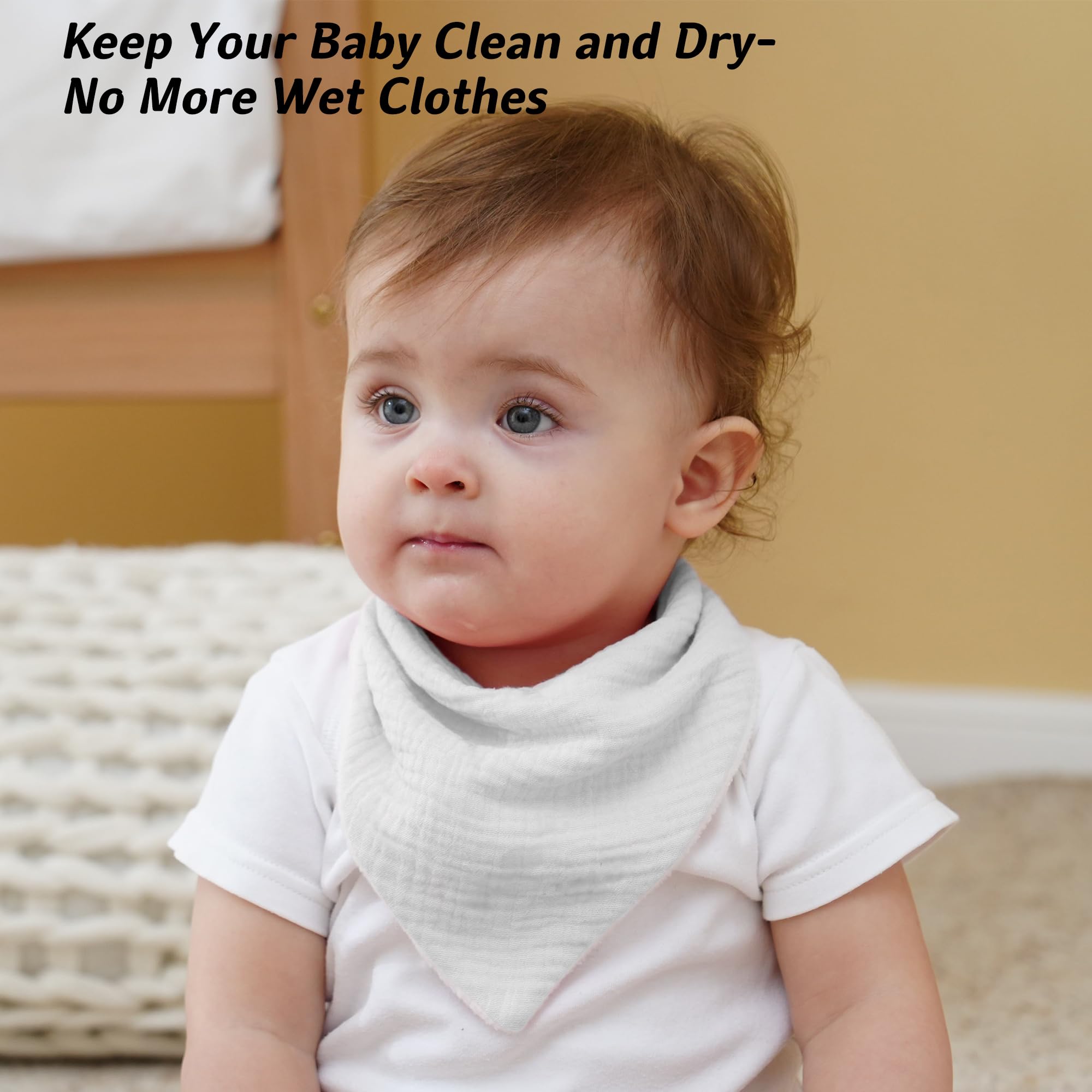 Kewlife gift Six unisex colors complement baby outfits.