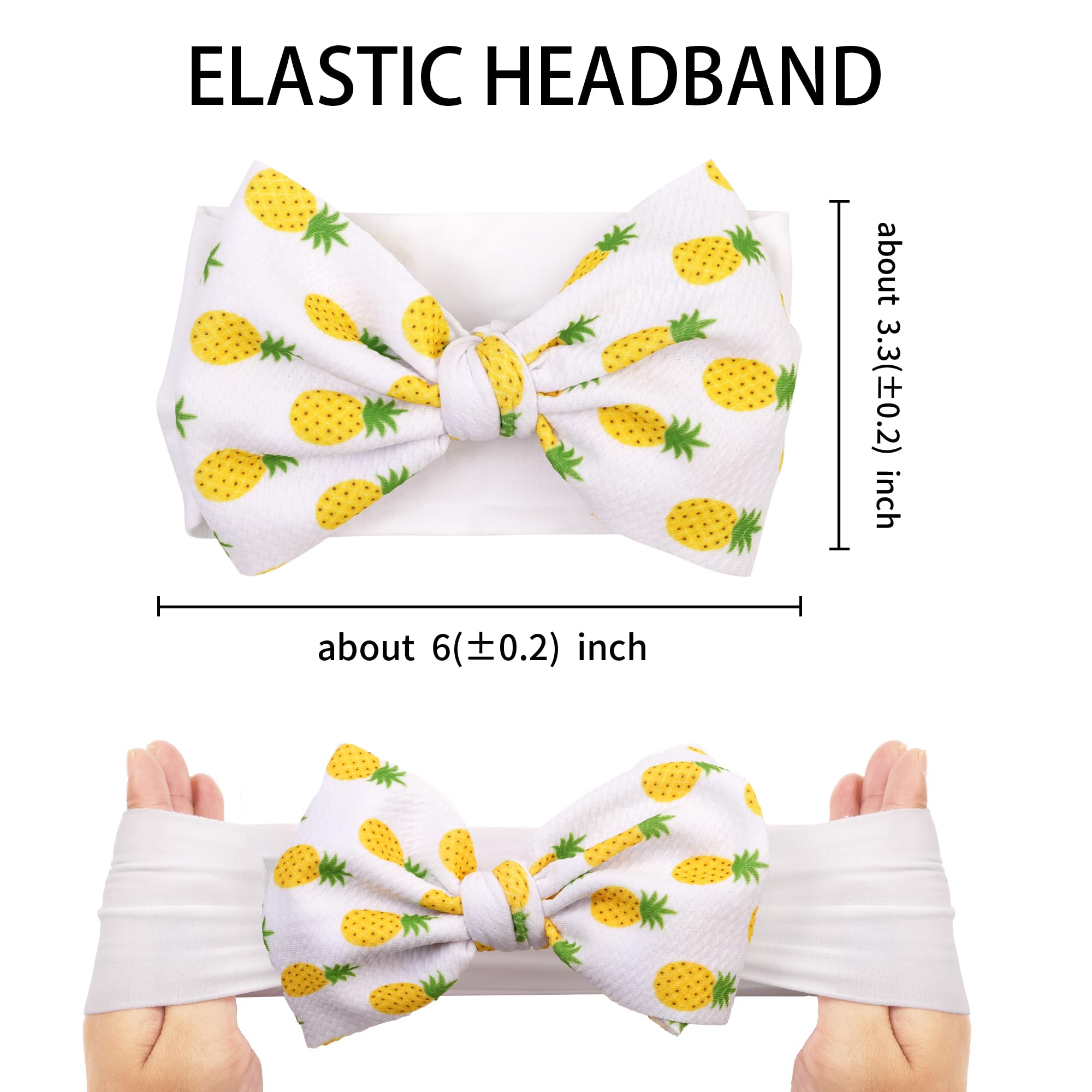 kexinstar baby headbands worn with everyday outfits for cute style.