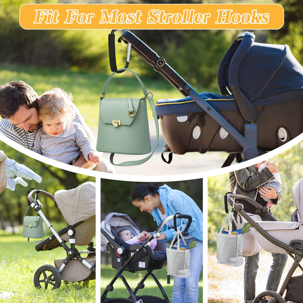 KFHENSOMR multiuse stroller clip suitable for wheelchair and hiking trips