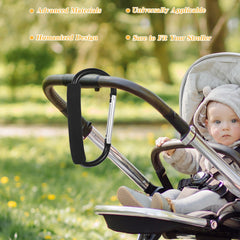 KFHENSOMR universal stroller bag hanger clip for shopping bags