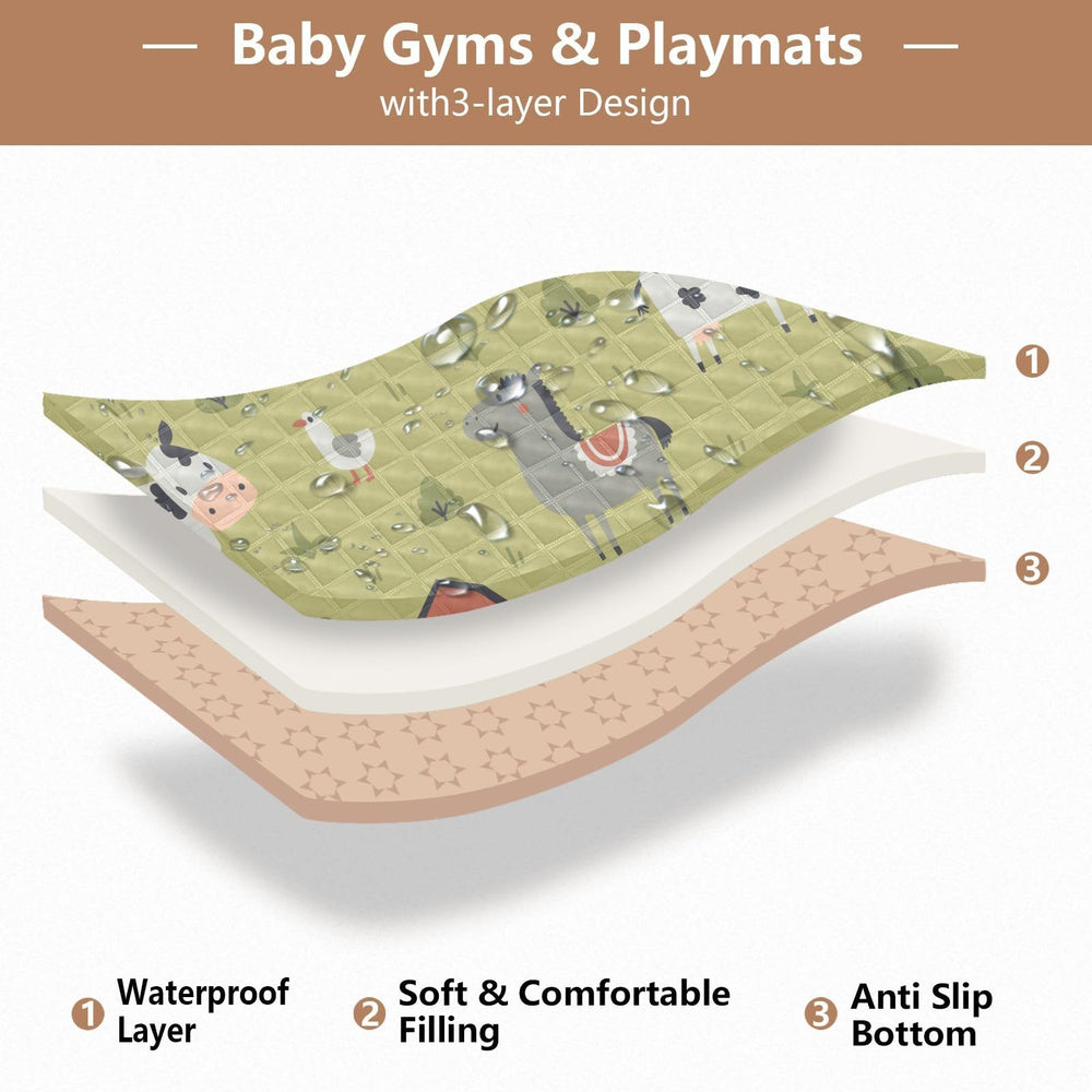KICPOAY foldable design for portable playtime and easy packing on trips