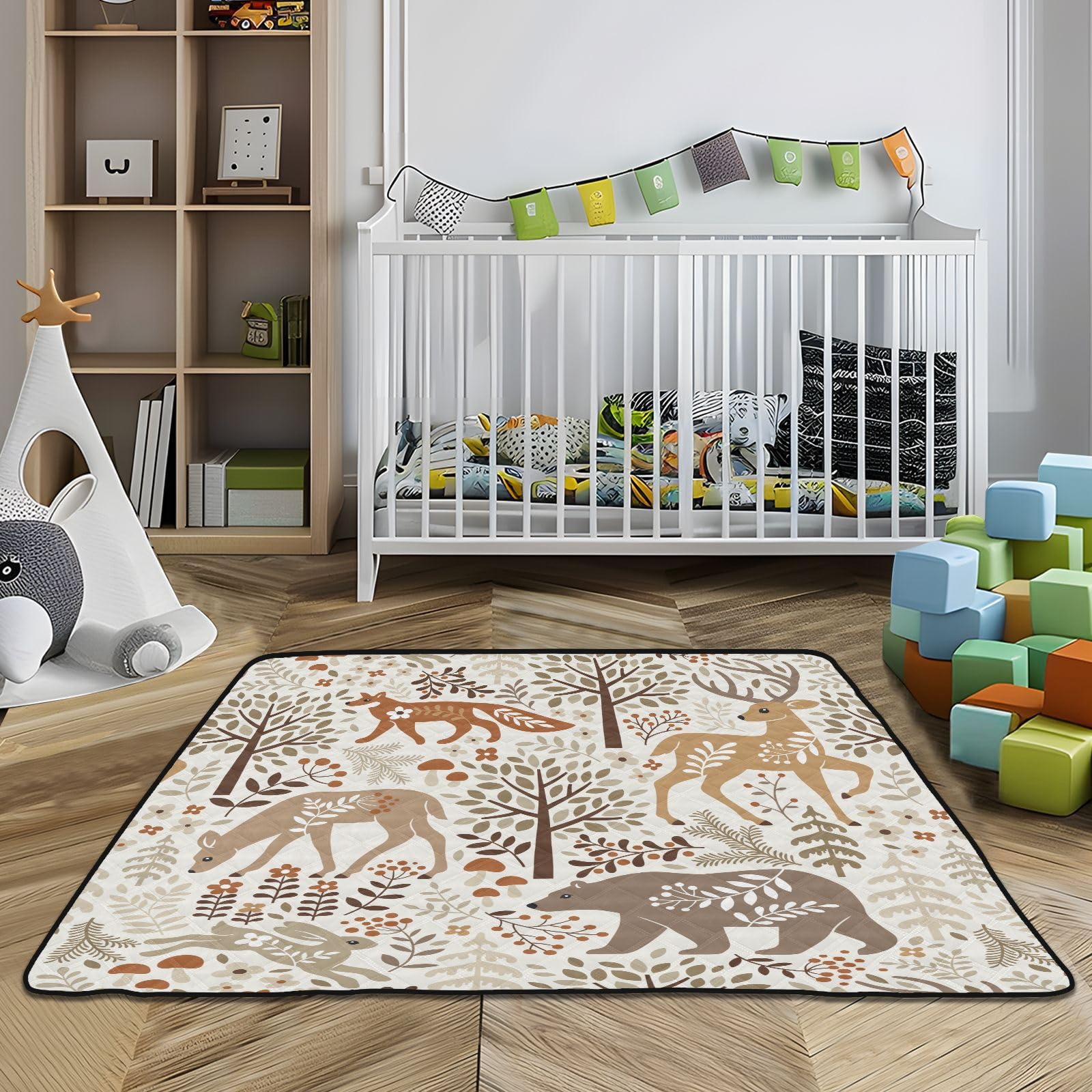 KICPOAY baby play mat indoor-outdoor use—versatile mat for any play space.