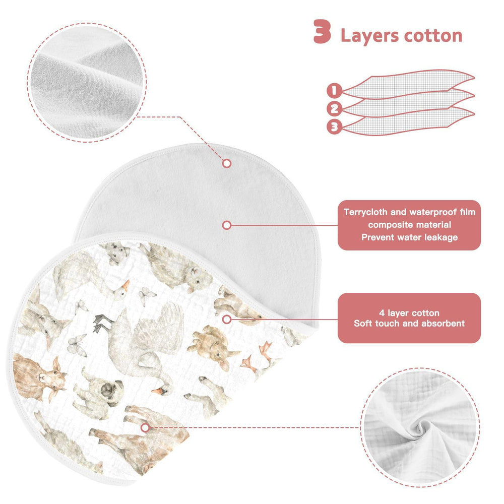 KICPOAY gift-ready burp cloths option for thoughtful baby gifts