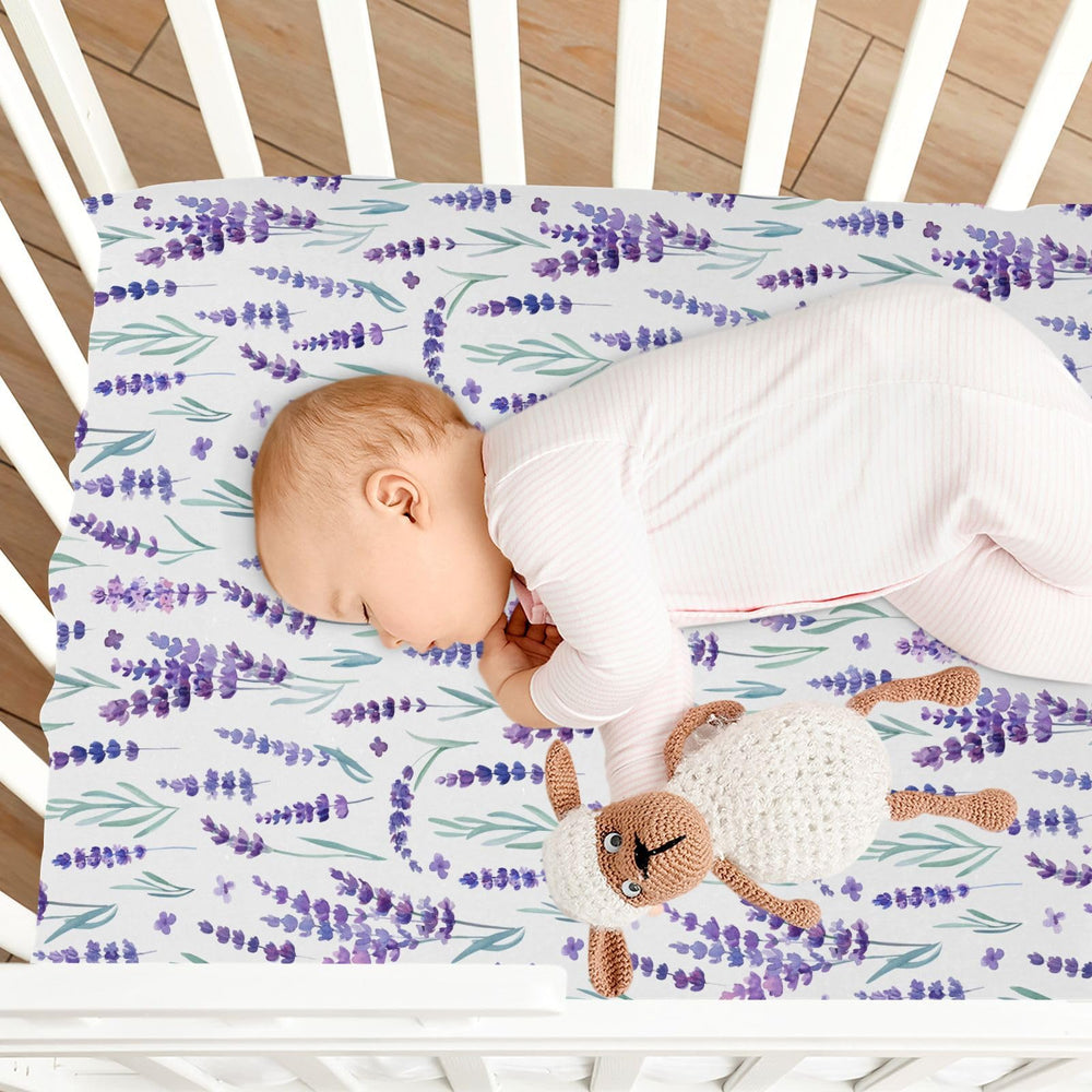 KICPOAY cute pattern lavender sheets add warm, cozy vibe.