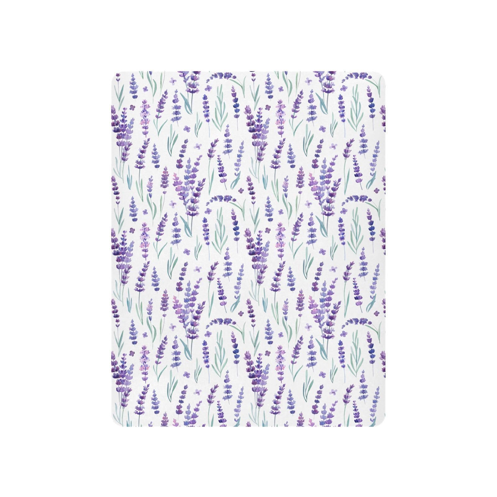 KICPOAY lavender nursery scene shows versatile use for boys and girls.