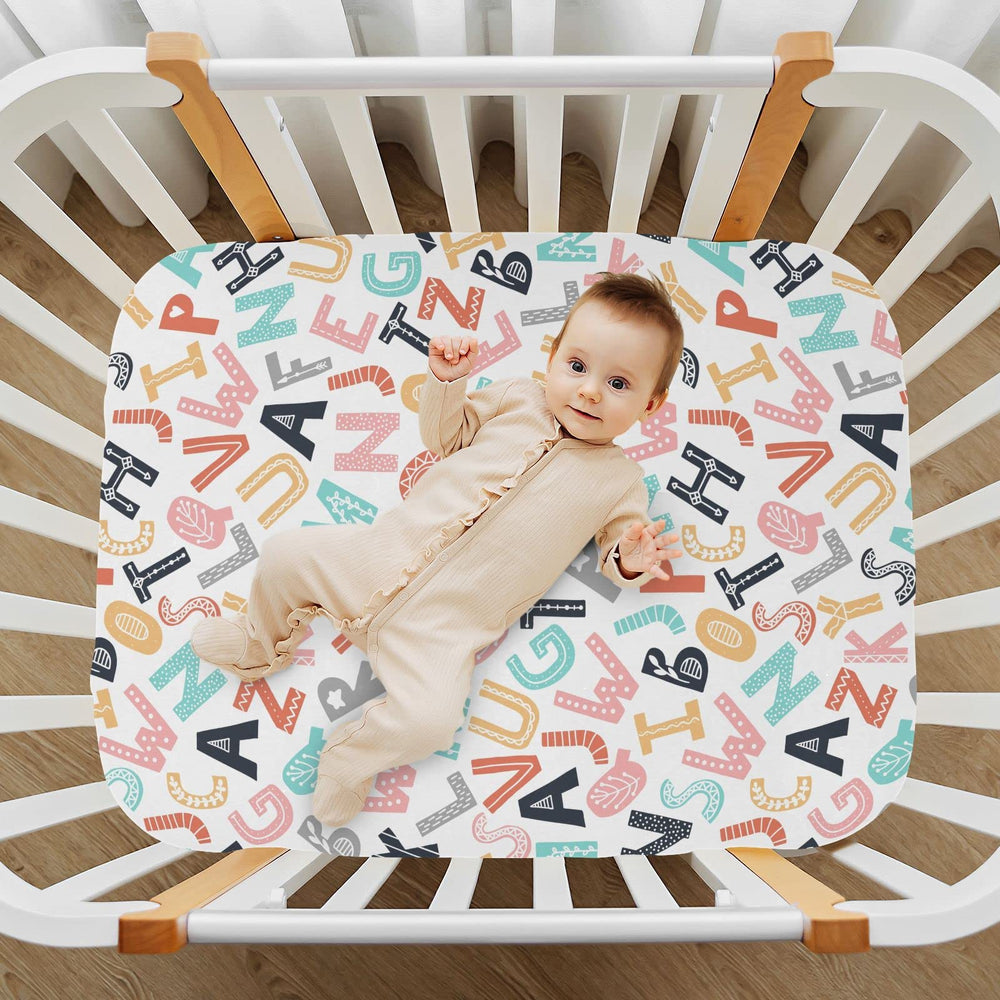 KICPOAY playard sheet fit 39x27x5in demonstrates snug coverage.