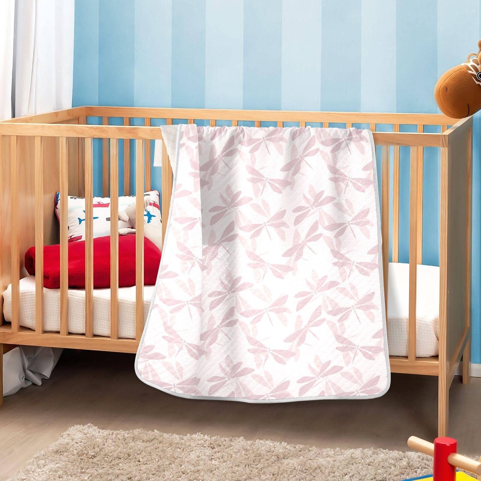 KICPOAY pram sun shield blanket — protects little eyes on stroller rides