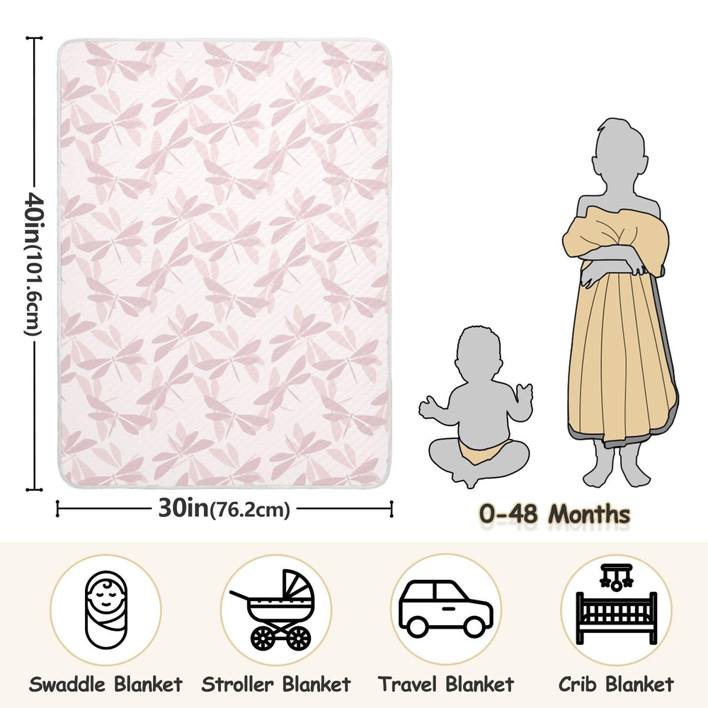 KICPOAY receiving blanket multi-use — handy burp cloths and play mat base