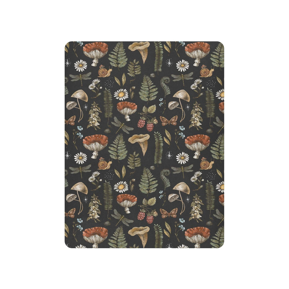 KICPOAY Vintage Mushroom Forest family-friendly design fits boys or girls rooms.