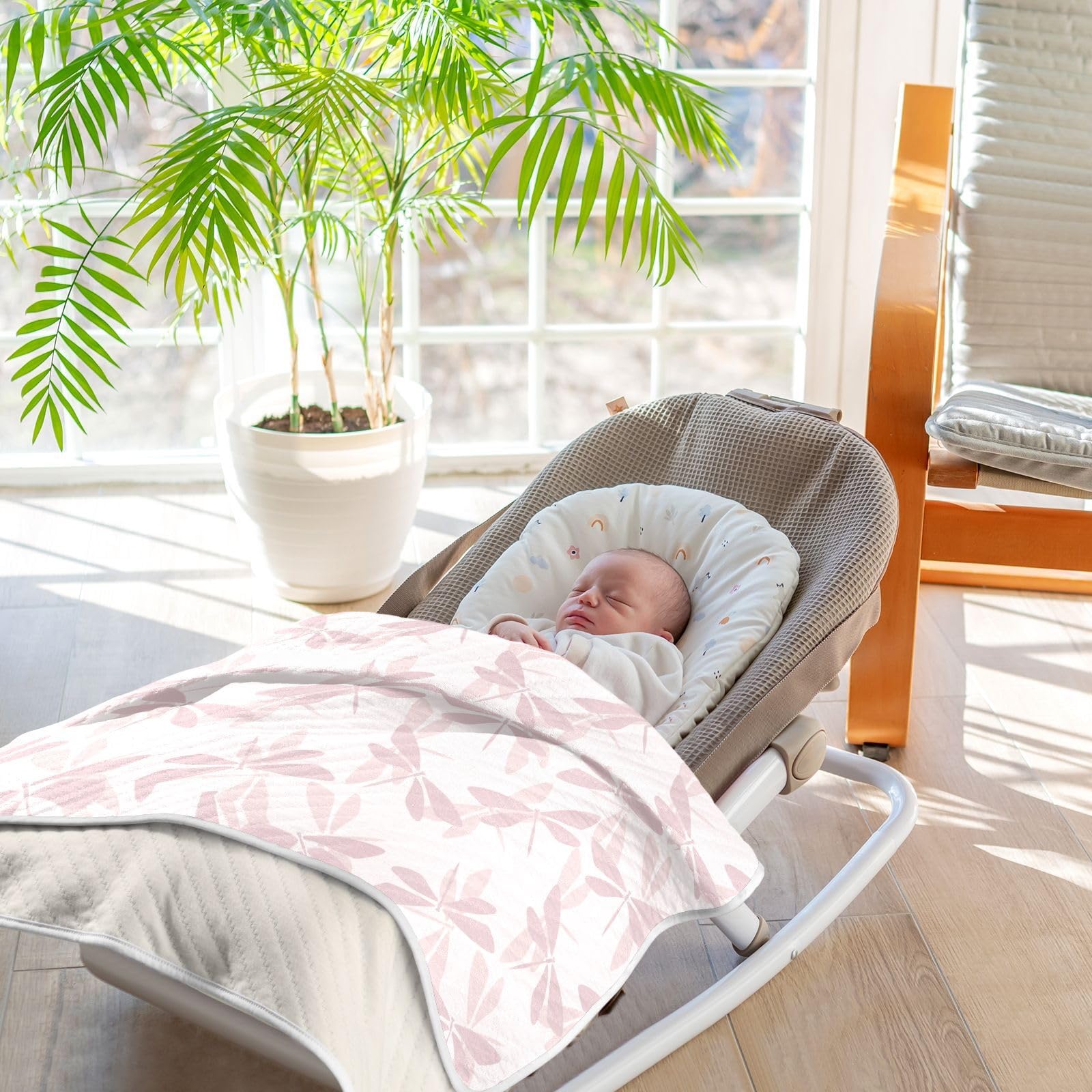 KICPOAY washable swaddle easy-care — practical to machine wash and soften with time