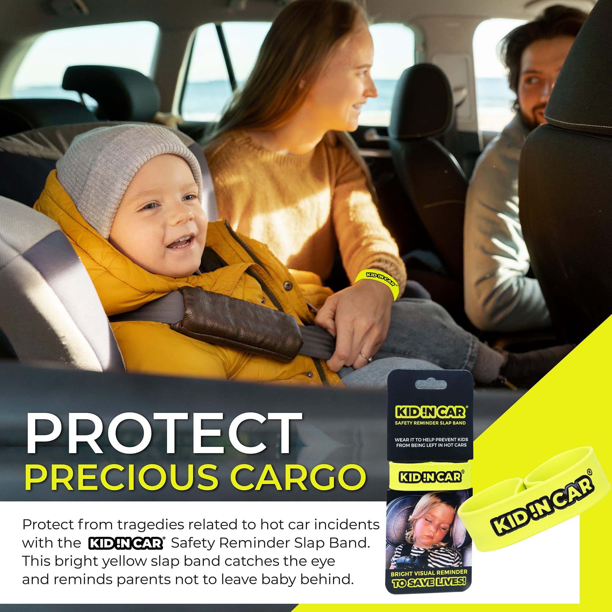 KID !N CAR grandparent-friendly reminder aids smooth baby outings