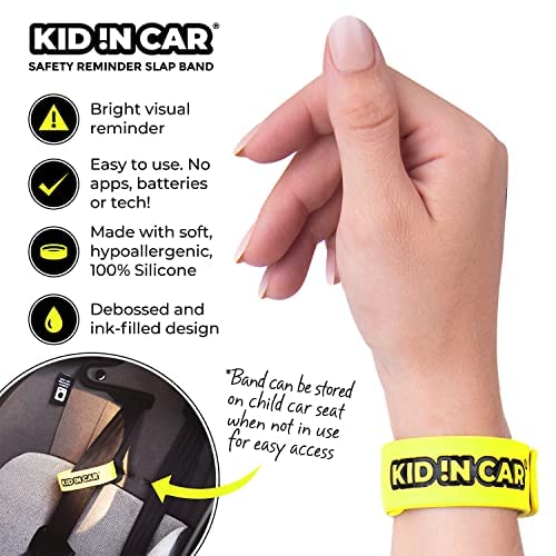 KID !N CAR silicone-coil close-up shows hypoallergenic material ideal for sensitive skin